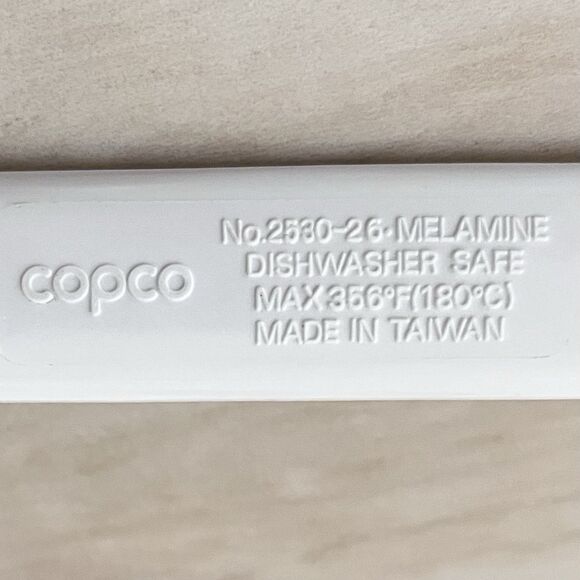 COPCO MELAMINE Utensils Serving Spoon/Fork/Strainer Long Handle Blue Red White - Picture 14 of 14